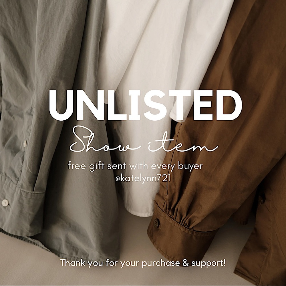 Unlisted Live Show Item!